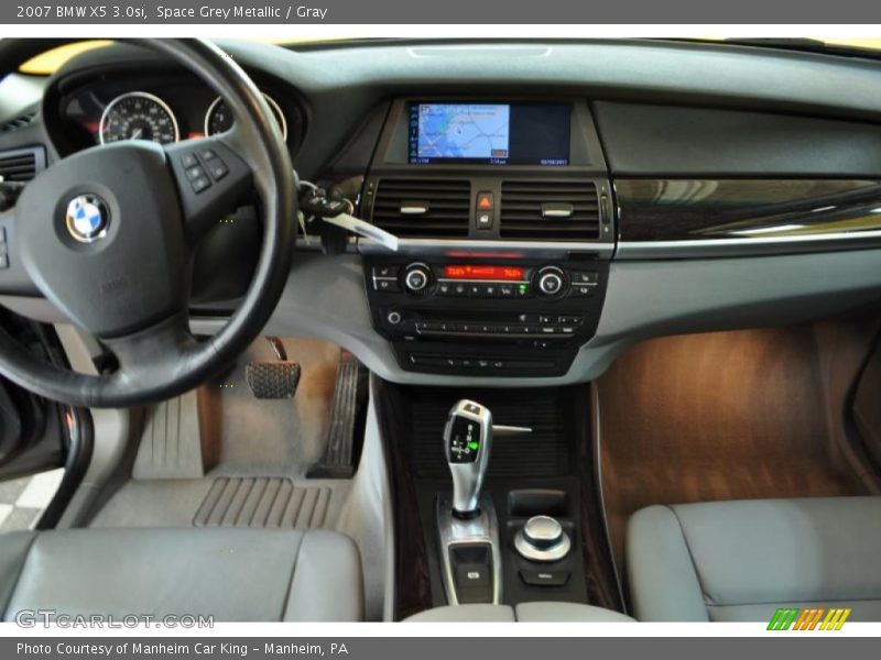 Space Grey Metallic / Gray 2007 BMW X5 3.0si