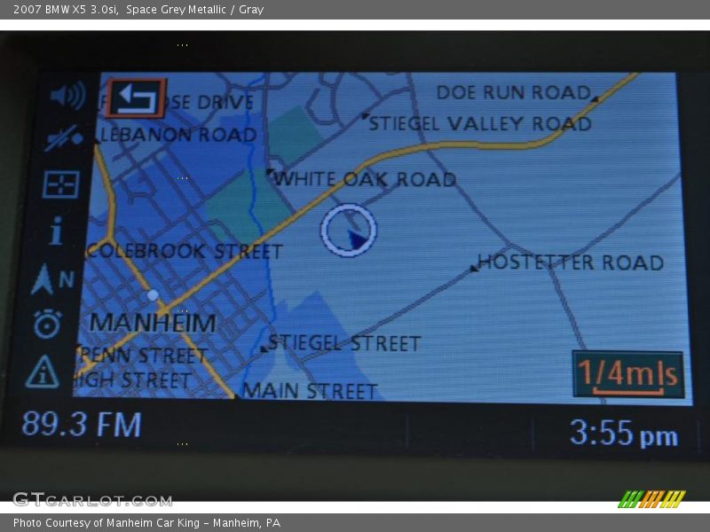 Space Grey Metallic / Gray 2007 BMW X5 3.0si