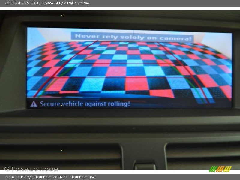 Space Grey Metallic / Gray 2007 BMW X5 3.0si
