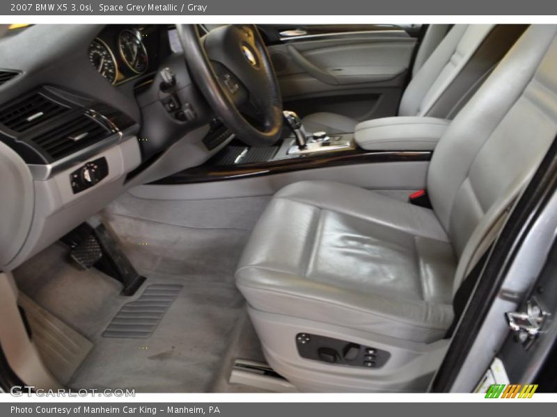 Space Grey Metallic / Gray 2007 BMW X5 3.0si