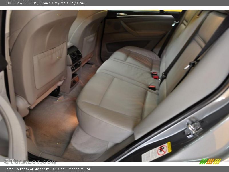 Space Grey Metallic / Gray 2007 BMW X5 3.0si