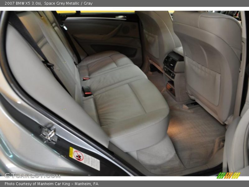 Space Grey Metallic / Gray 2007 BMW X5 3.0si
