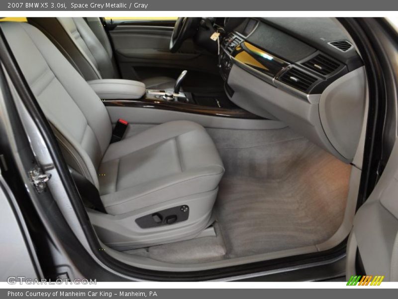 Space Grey Metallic / Gray 2007 BMW X5 3.0si