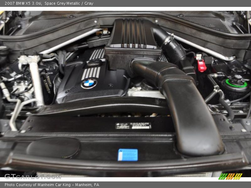Space Grey Metallic / Gray 2007 BMW X5 3.0si