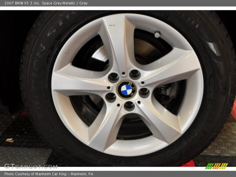 Space Grey Metallic / Gray 2007 BMW X5 3.0si