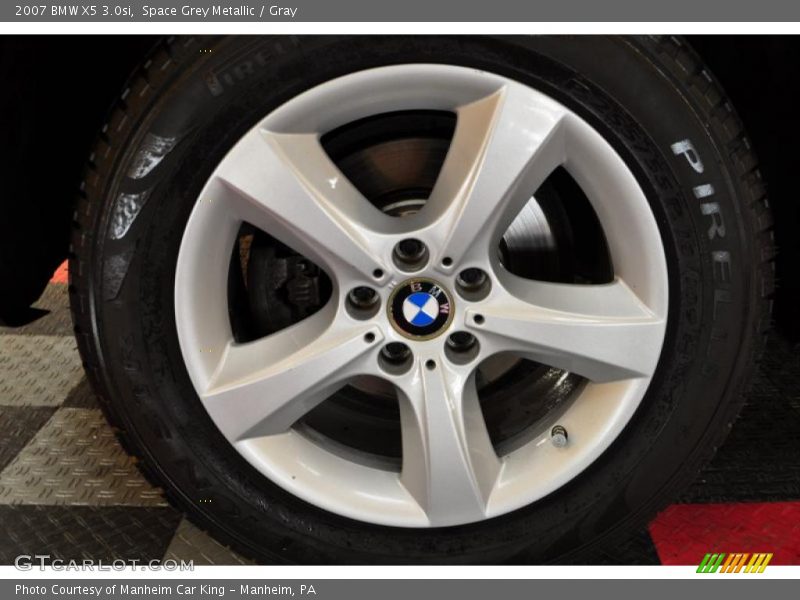 Space Grey Metallic / Gray 2007 BMW X5 3.0si