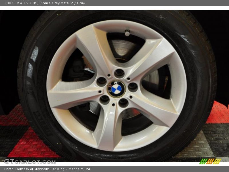 Space Grey Metallic / Gray 2007 BMW X5 3.0si