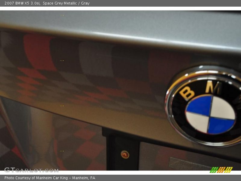 Space Grey Metallic / Gray 2007 BMW X5 3.0si