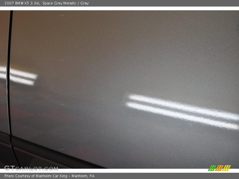 Space Grey Metallic / Gray 2007 BMW X5 3.0si