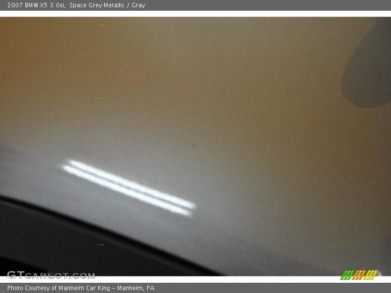 Space Grey Metallic / Gray 2007 BMW X5 3.0si