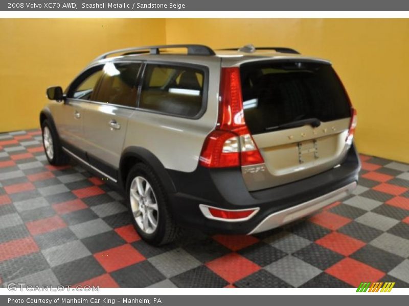 Seashell Metallic / Sandstone Beige 2008 Volvo XC70 AWD