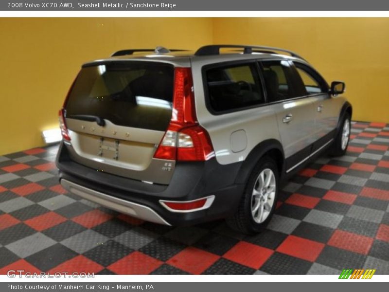 Seashell Metallic / Sandstone Beige 2008 Volvo XC70 AWD