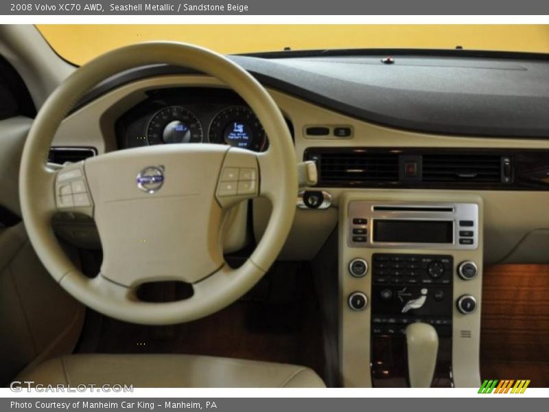 Seashell Metallic / Sandstone Beige 2008 Volvo XC70 AWD