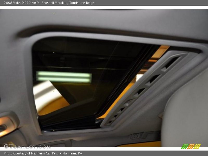 Seashell Metallic / Sandstone Beige 2008 Volvo XC70 AWD