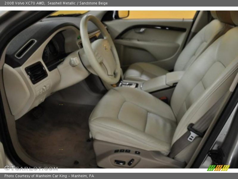 Seashell Metallic / Sandstone Beige 2008 Volvo XC70 AWD