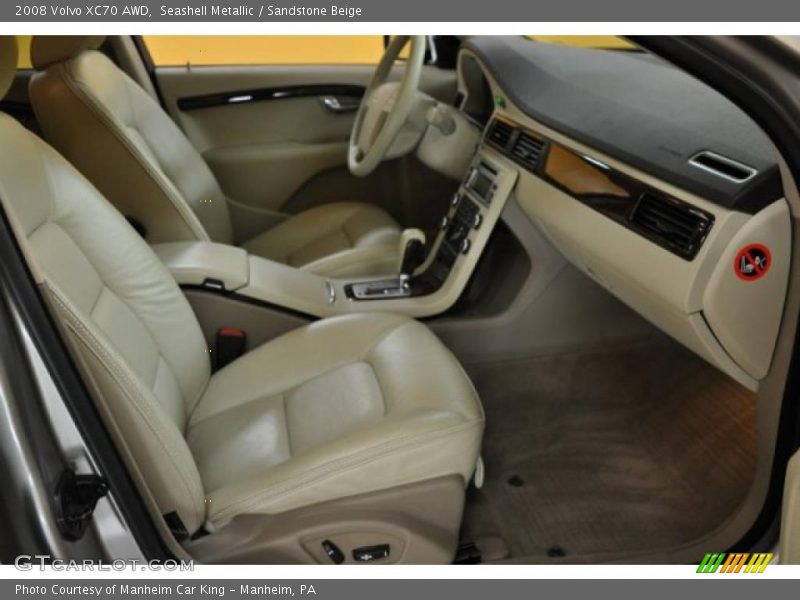 Seashell Metallic / Sandstone Beige 2008 Volvo XC70 AWD