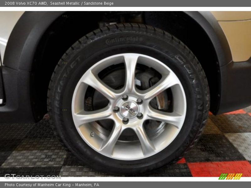 Seashell Metallic / Sandstone Beige 2008 Volvo XC70 AWD