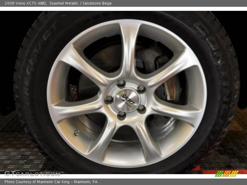 Seashell Metallic / Sandstone Beige 2008 Volvo XC70 AWD