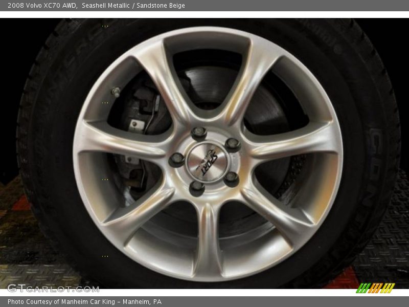Seashell Metallic / Sandstone Beige 2008 Volvo XC70 AWD