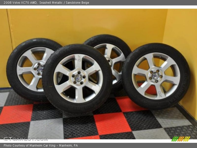 Seashell Metallic / Sandstone Beige 2008 Volvo XC70 AWD