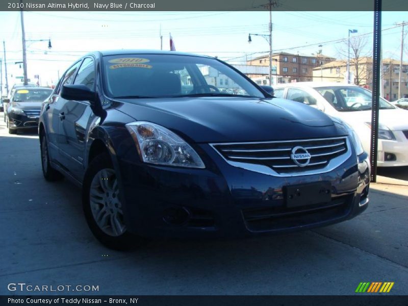Navy Blue / Charcoal 2010 Nissan Altima Hybrid
