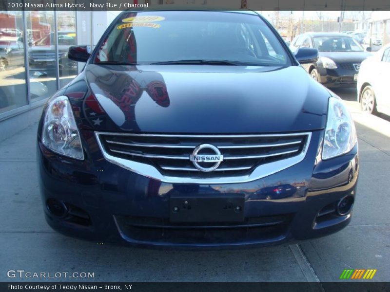 Navy Blue / Charcoal 2010 Nissan Altima Hybrid