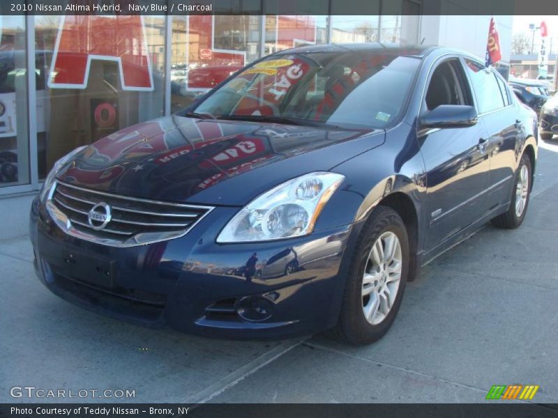 Navy Blue / Charcoal 2010 Nissan Altima Hybrid