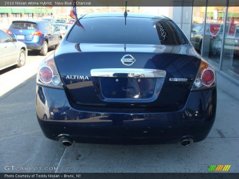 Navy Blue / Charcoal 2010 Nissan Altima Hybrid