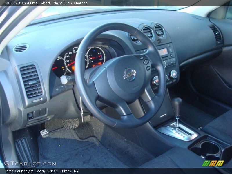  2010 Altima Hybrid Charcoal Interior