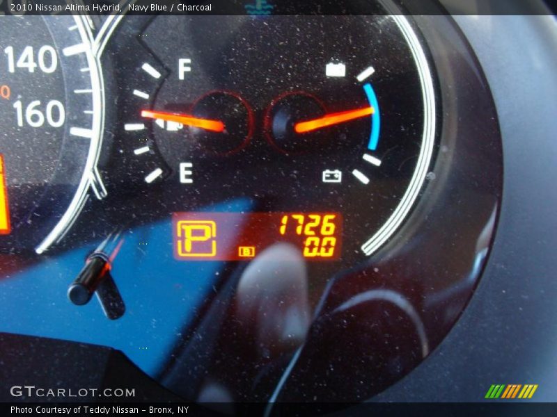 Navy Blue / Charcoal 2010 Nissan Altima Hybrid