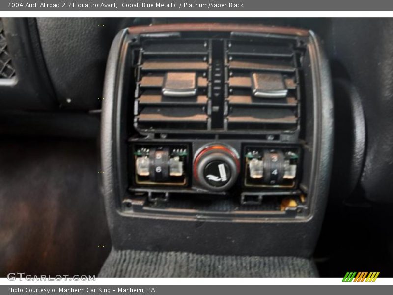 Cobalt Blue Metallic / Platinum/Saber Black 2004 Audi Allroad 2.7T quattro Avant