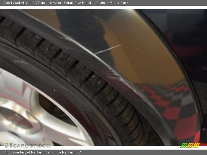 Cobalt Blue Metallic / Platinum/Saber Black 2004 Audi Allroad 2.7T quattro Avant