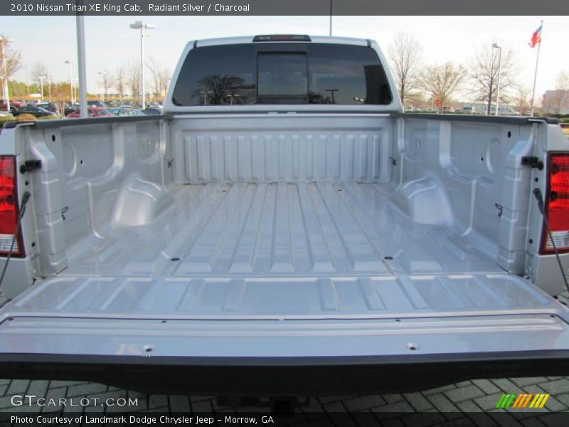 Radiant Silver / Charcoal 2010 Nissan Titan XE King Cab