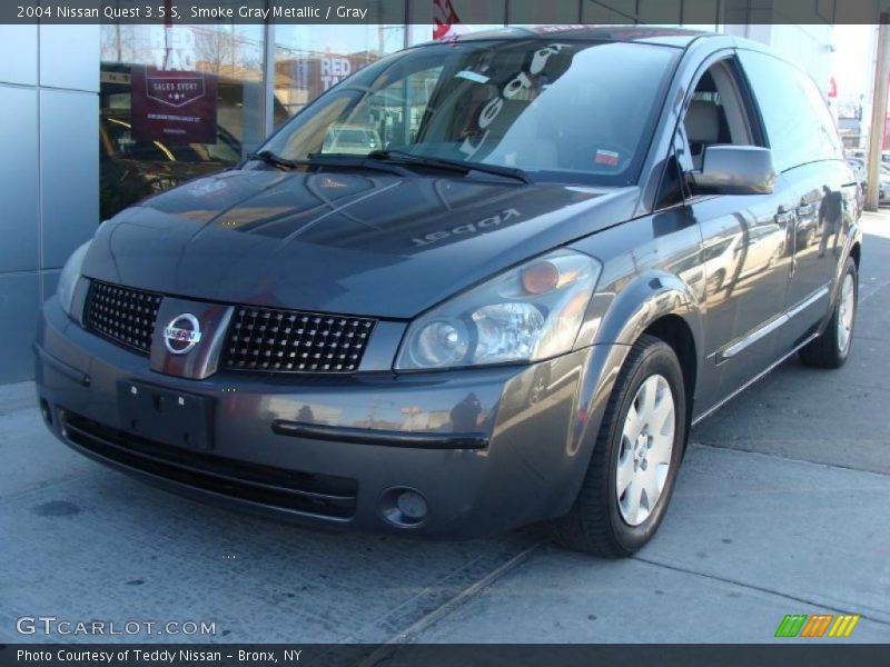 Smoke Gray Metallic / Gray 2004 Nissan Quest 3.5 S