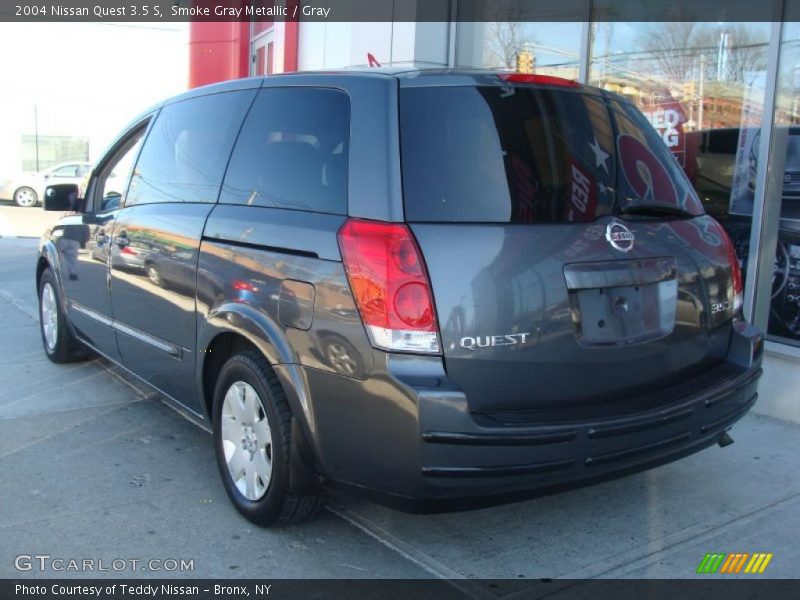 Smoke Gray Metallic / Gray 2004 Nissan Quest 3.5 S