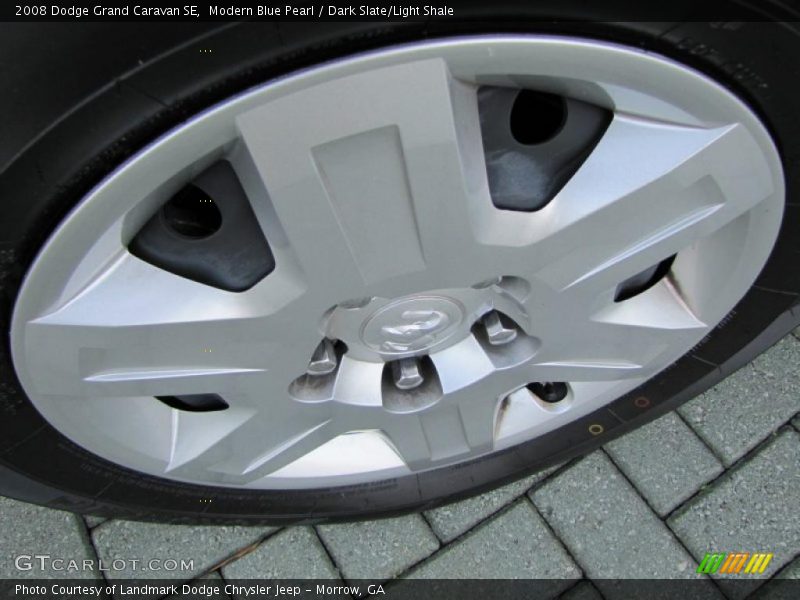 Modern Blue Pearl / Dark Slate/Light Shale 2008 Dodge Grand Caravan SE