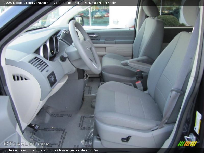 Modern Blue Pearl / Dark Slate/Light Shale 2008 Dodge Grand Caravan SE