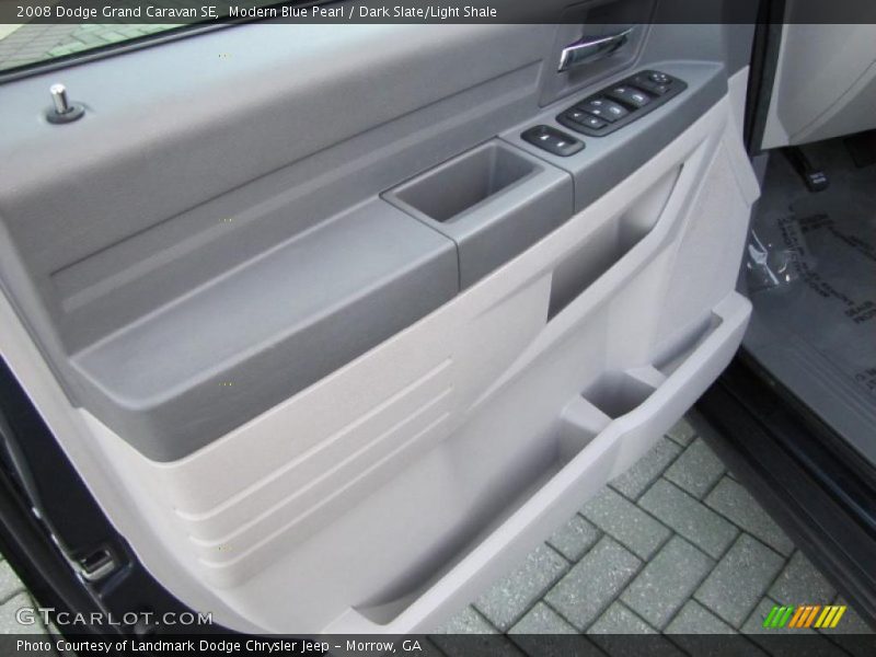 Modern Blue Pearl / Dark Slate/Light Shale 2008 Dodge Grand Caravan SE