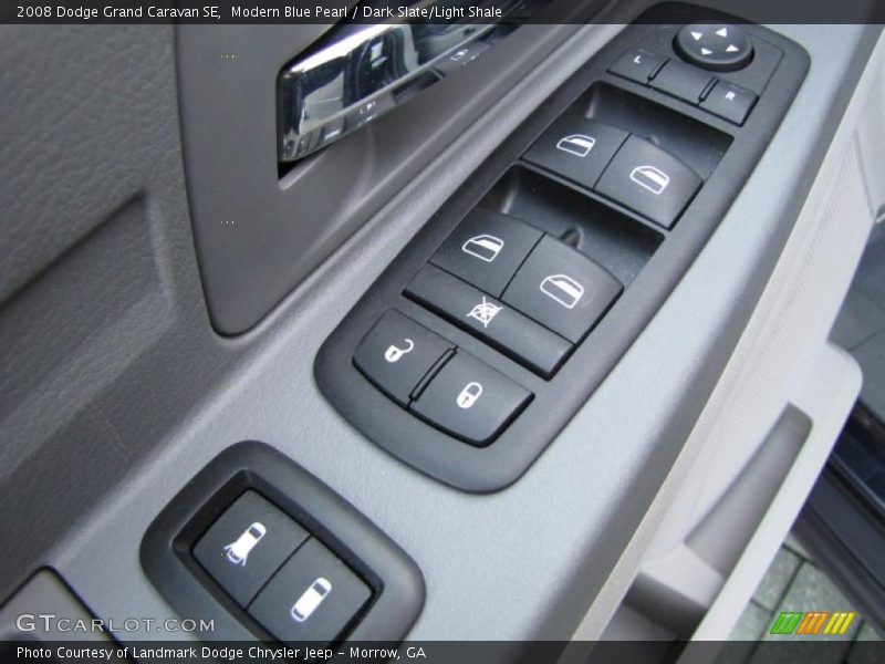 Modern Blue Pearl / Dark Slate/Light Shale 2008 Dodge Grand Caravan SE