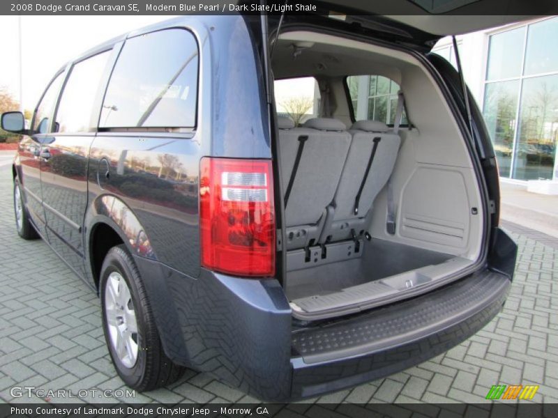 Modern Blue Pearl / Dark Slate/Light Shale 2008 Dodge Grand Caravan SE