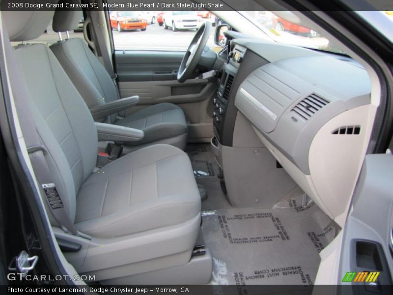Modern Blue Pearl / Dark Slate/Light Shale 2008 Dodge Grand Caravan SE