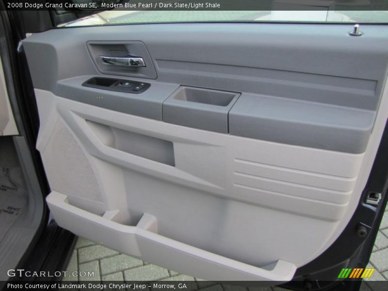 Modern Blue Pearl / Dark Slate/Light Shale 2008 Dodge Grand Caravan SE