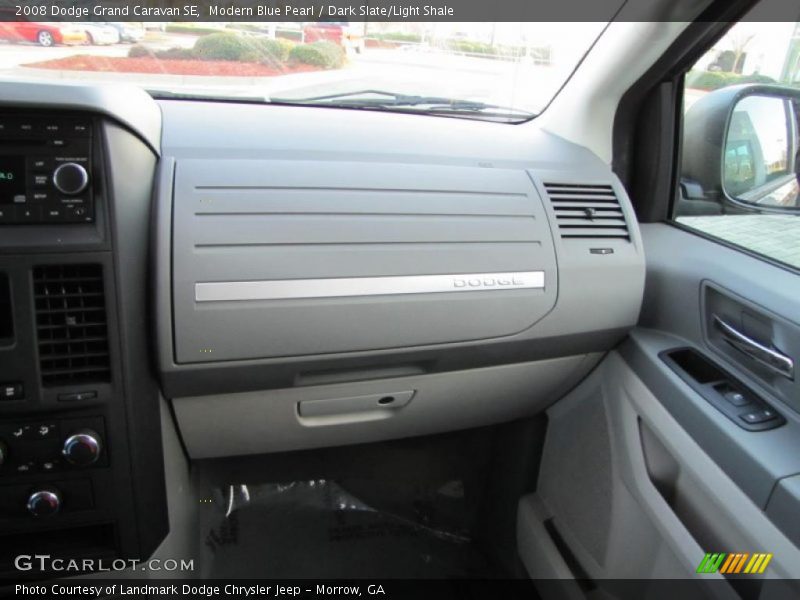 Modern Blue Pearl / Dark Slate/Light Shale 2008 Dodge Grand Caravan SE