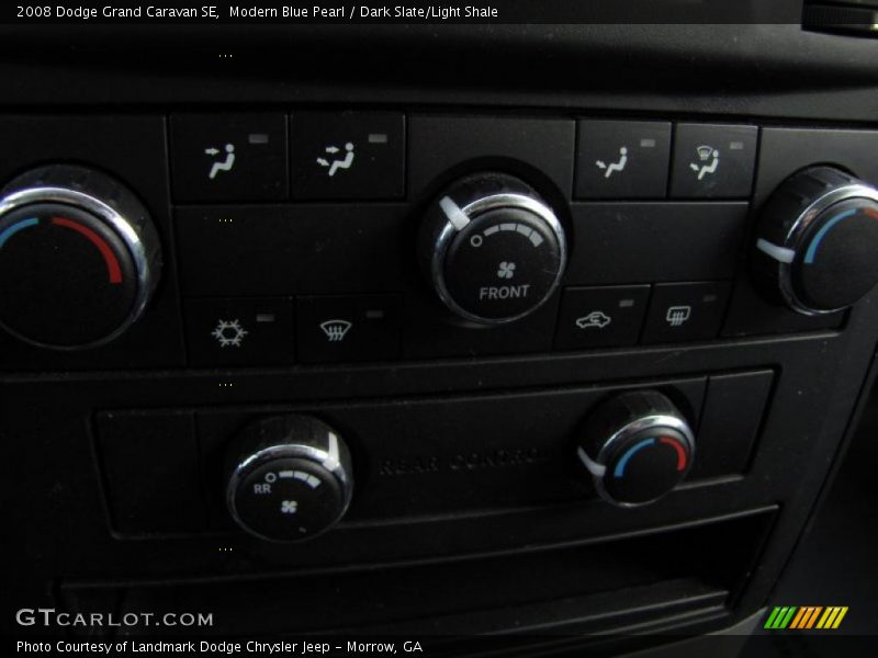 Modern Blue Pearl / Dark Slate/Light Shale 2008 Dodge Grand Caravan SE