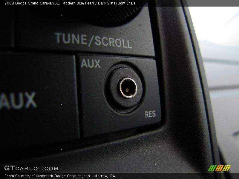 Modern Blue Pearl / Dark Slate/Light Shale 2008 Dodge Grand Caravan SE