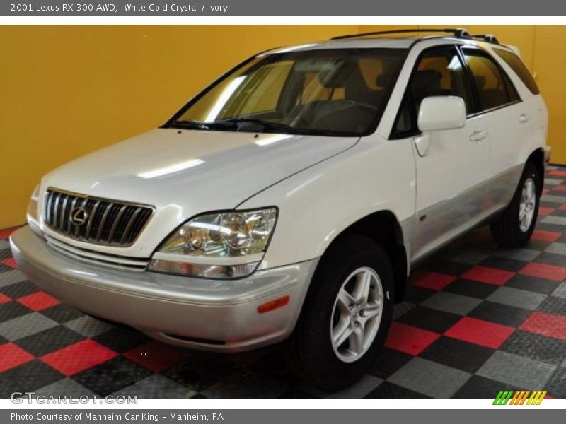 White Gold Crystal / Ivory 2001 Lexus RX 300 AWD