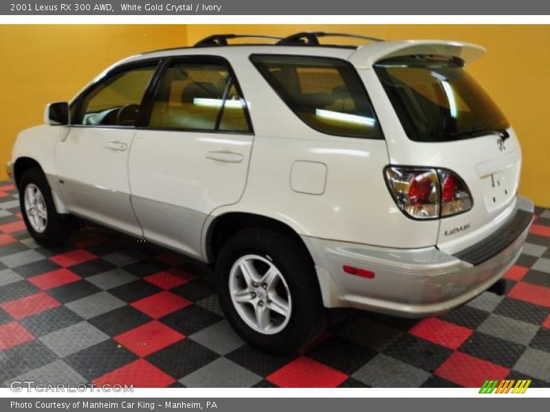 White Gold Crystal / Ivory 2001 Lexus RX 300 AWD