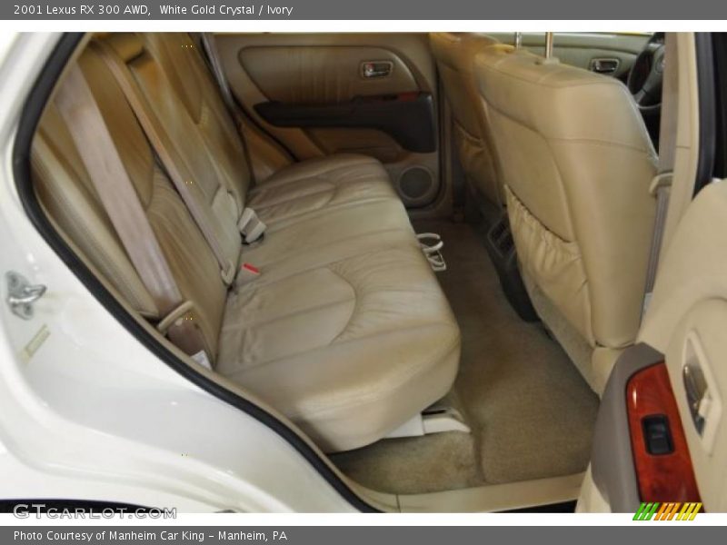 White Gold Crystal / Ivory 2001 Lexus RX 300 AWD