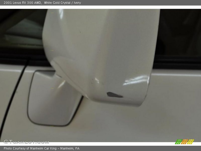 White Gold Crystal / Ivory 2001 Lexus RX 300 AWD