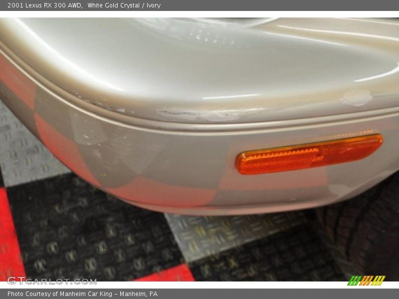 White Gold Crystal / Ivory 2001 Lexus RX 300 AWD